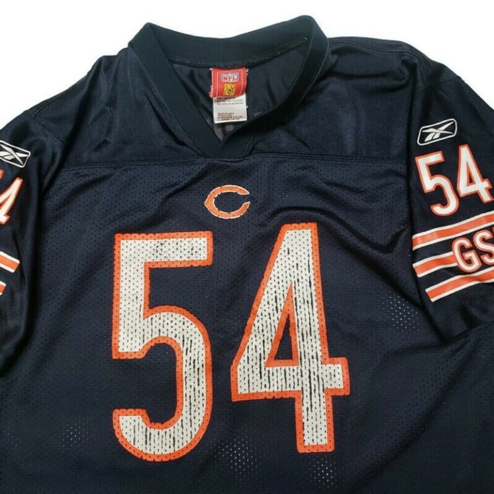 Reebok Chicago Bears Youth Boys Size L (14-16) Jersey Brian Urlacher #54 Used